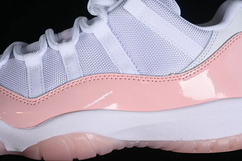 All categories Air Jordan Jordan series basketball shoes Air Jordan 11 F version Air Jordan 11 Low "Legend Pin" AJ11 Joe 11 girl pink genuine standard genuine carbon low-top basketball shoes AH7860-160